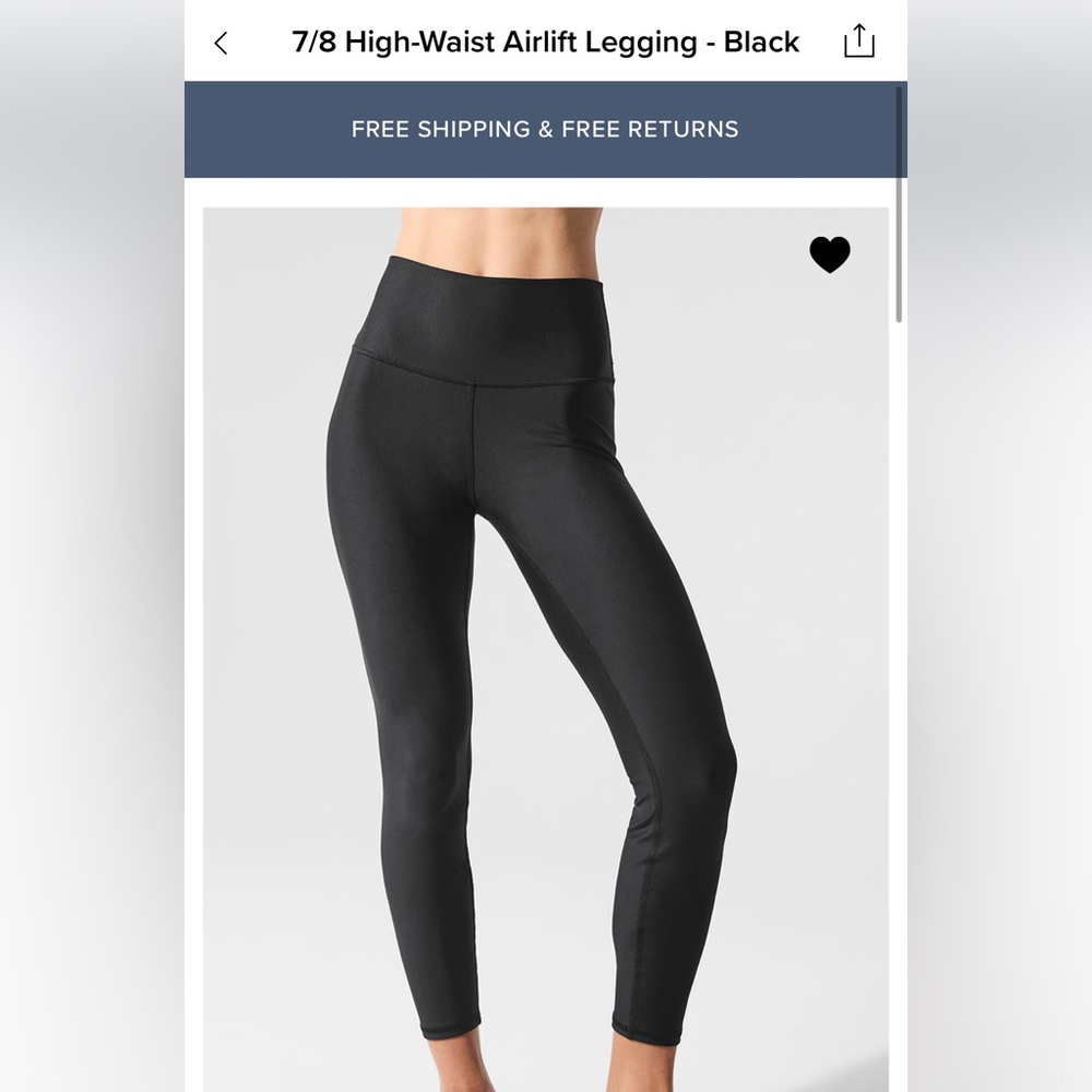 alo yoga black airlift leggings